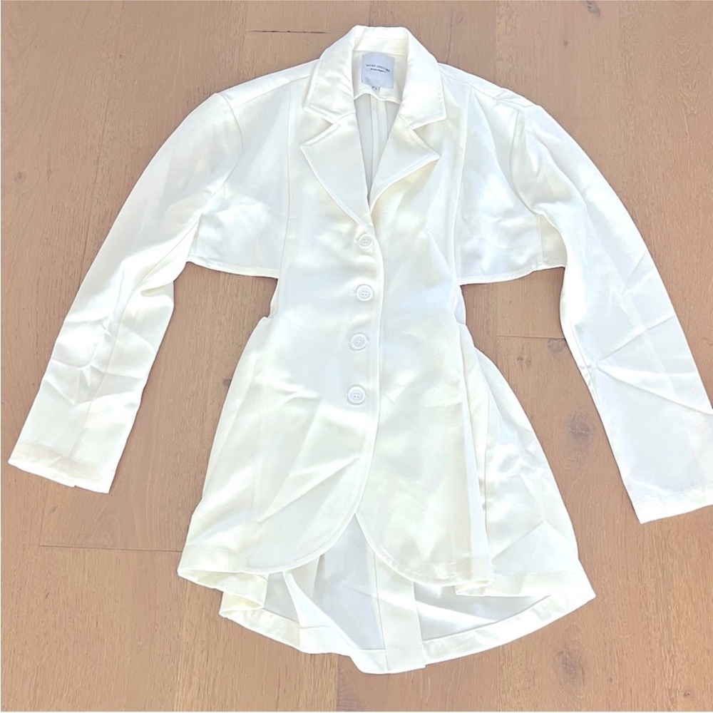 🤍Nicky Couture London England~Blazer Mini Dress